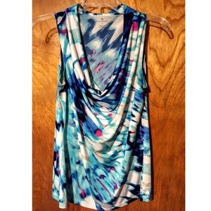 Worthington Sleeveless Cowl Neck